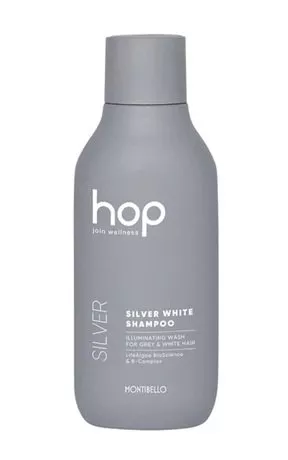 Montibello Hop Silver White, szampon do włosów siwych, 300ml