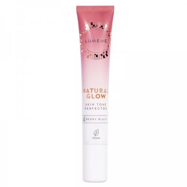 Lumene Natural Glow, róż w kremie, Skin Tone Perfector 4 Berry Blush, 20ml