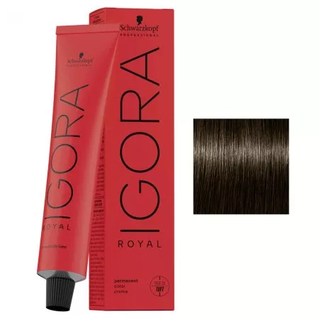 Schwarzkopf Igora Royal, profesjonalna farba do włosów, 3-65, 60ml