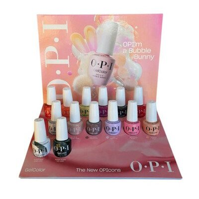 OPI Gel Color Intelli-Gel System OPIcons, zestaw lakierów hybrydowych do paznokci, 14x15ml