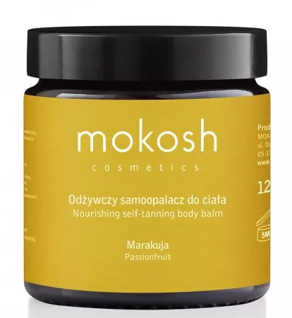 Mokosh, odżywczy samoopalacz do ciała, marakuja, 120ml