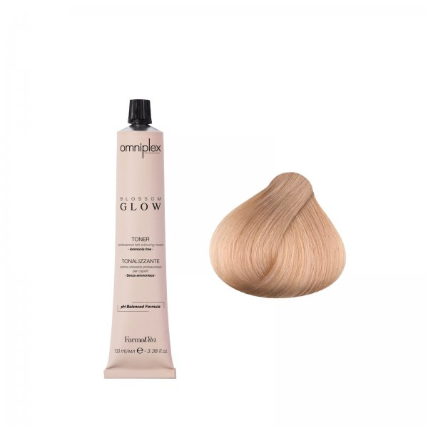 Farmavita Toner Omniplex Blossom Glow Apricot, toner do włosów bez amoniaku, morelowy, 100ml