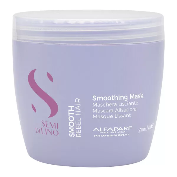 Alfaparf Milano Semi di Lino Smooth, maska dyscyplinująca, 500ml