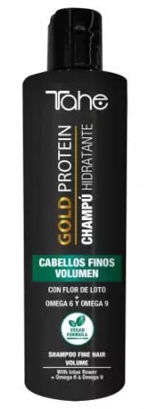 Tahe Gold Protein Volume, szampon nawilżający do włosów cienkich i delikatnych, 300ml