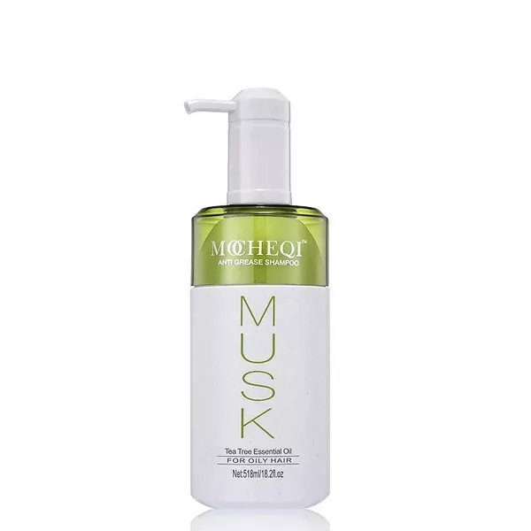Mocheqi Musk Anti Greasy Shampoo, szampon do włosów przetłuszczających się, 518ml