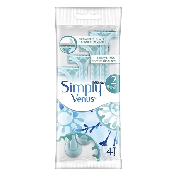 Gillette Simply Venus jednorazowe maszynki do golenia dla kobiet 4szt