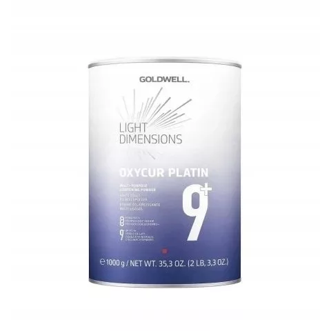 Goldwell Oxycur Platin 9+, rozjaśniacz w proszku bezpyłowy, dust-free, 1000g