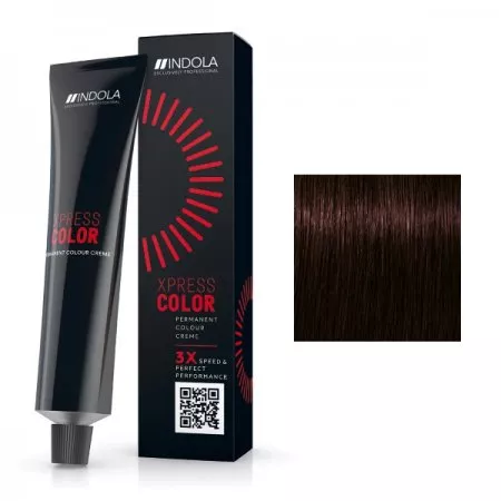 Indola Xpress Color, 10-minutowa koloryzacja, 4.5, 60ml