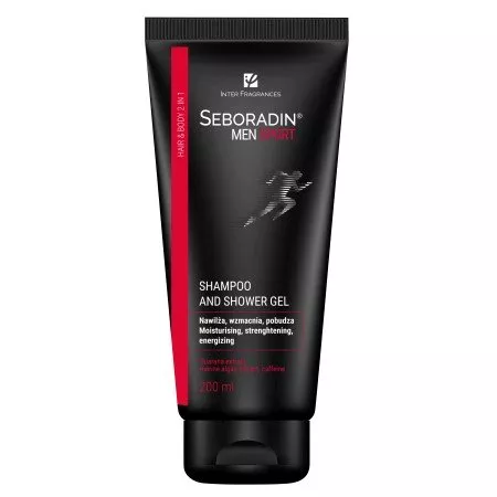 Seboradin MEN Sport szampon i żel 2w1, 200 ml