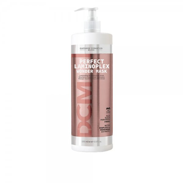 Diapason Perfect Laminoplex Mask, maska rekonstrukcyjna z efektem laminowania, 1000ml