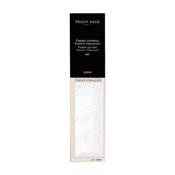 Peggy Sage, naklejki do french manicure x60