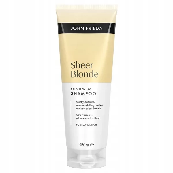 John Frieda Sheer Blonde, szampon rozświetlający do włosów blond, 250ml