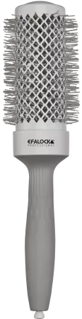 Efalock Secret Shine Pro, okrągła szczotka do włosów, 43 mm, jonowa, antystatyczna, ceramiczna powłoka