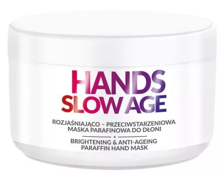 Farmona Professional Hands Slow Age, Rozjaśniająco-przeciwstarzeniowa maska parafinowa do dłoni, 300g