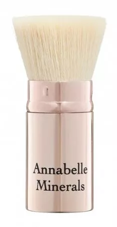 Annabelle Minerals, pędzel wysuwany flat top do pudru