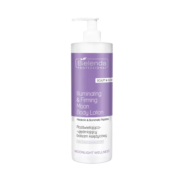 Bielenda Professional Is Moonlight Wellness, rozświetlająco-ujędrniający balsam księżycowy do ciała, 500ml