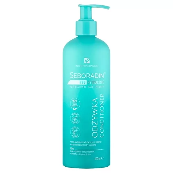 Seboradin Pro Hydractive, odżywka do włosów suchych i odwodnionych, 400ml
