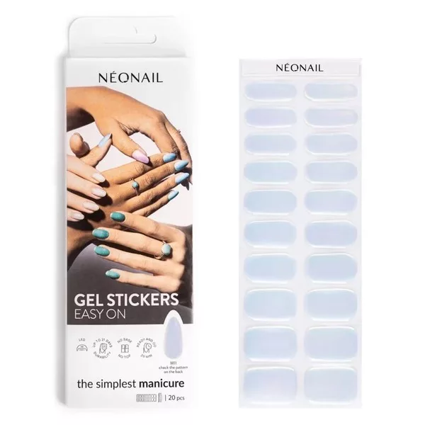 Neonail Easy On, naklejki do paznokci, M11