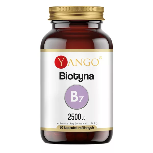 Yango Biotyna 2500?g suplement diety 90 kapsułek