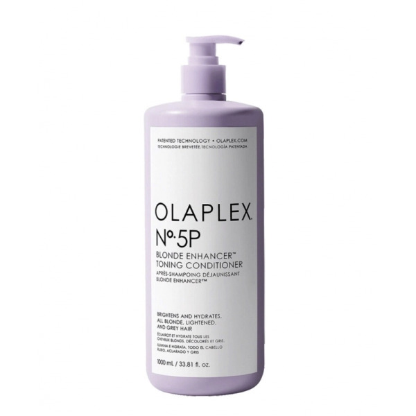 Olaplex No.5P Blonde Enhancer Toning Conditioner, odbudowująca odżywka niwelująca żółte refleksy do włosów blond, 1000ml