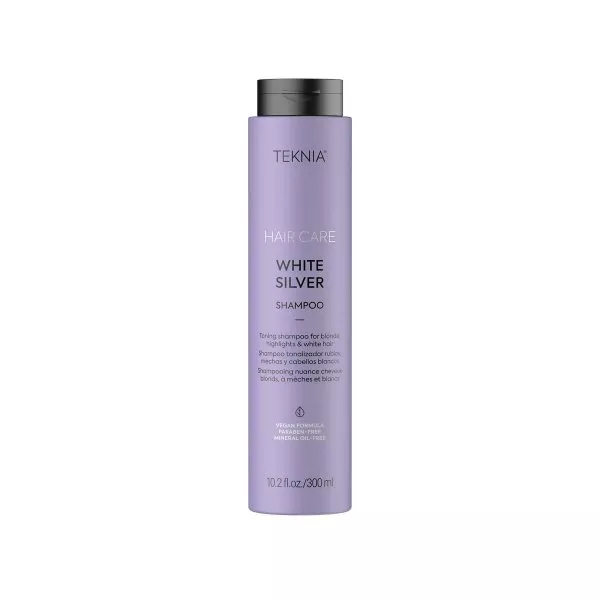 Lakme Teknia Silver, szampon do włosów siwych i blond, 300ml
