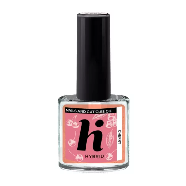 hi hybrid, oliwka do skórek i paznokci, wiśniowa, 5ml