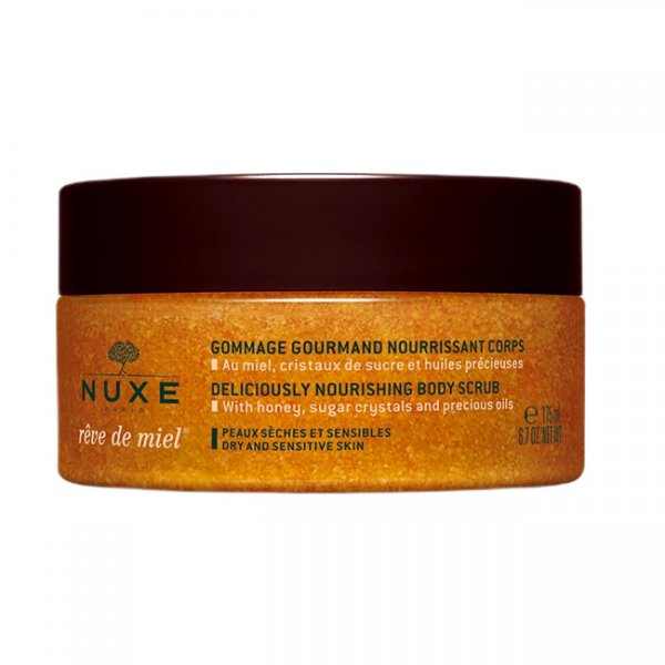 Nuxe Reve De Miel smakowicie odżywczy peeling do ciała 175ml