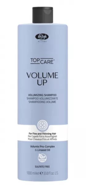 Lisap Top Care Volume Up, szampon nadający objętość włosom cienkim, 1000ml