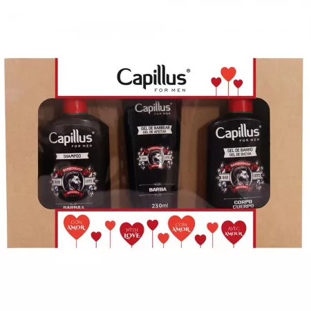 Capillus For Men, zestaw do pielęgnacji włosów, skóry i brody