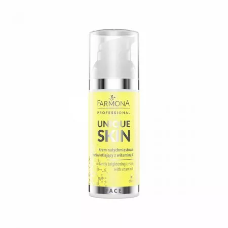 Farmona Professional Unique Skin, krem natychmiastowo rozświetlający z witaminą C, 50ml