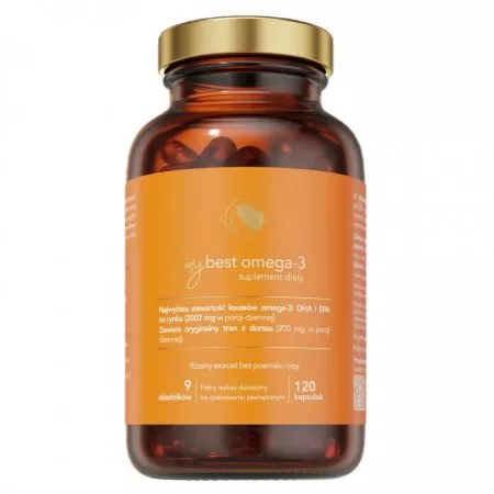 MyBestPharm MyBestOmega-3 suplement diety 120 kapsułek