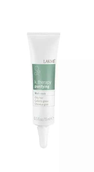 Lakme K.Therapy Purifying, regulująca kuracja do włosów przetłuszczających się, 6x15ml