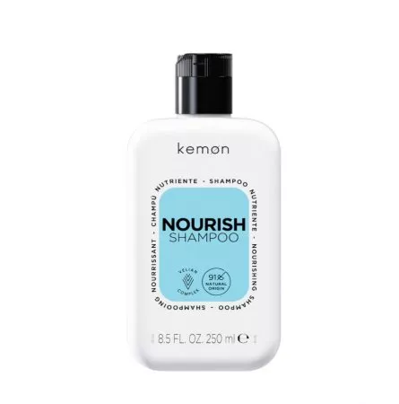 Kemon Nourish, szampon do włosów zniszczonych, 250ml