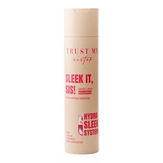 Trust My Sister Sleek It Moisture & Smooth, szampon wygładzający, 250ml
