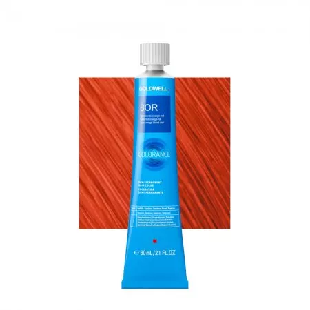 Goldwell Colorance Color Infuse, krem do koloryzacji półtrwałej bez amoniaku, 8OR, 60ml