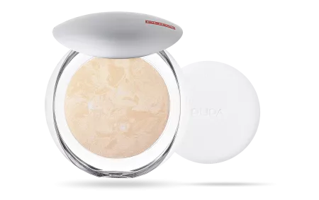 Pupa Luminys Baked Powder, wypiekany puder do twarzy, rozświetlajacy, 10g, 01 Ivory Beige