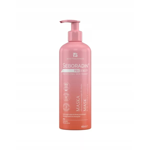 Seboradin Pro Density, odżywcza maska aktywująca do włosów, 400ml