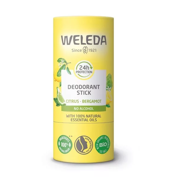 Weleda Dezodorant w sztyfcie cytryna-bergamotka 50g (W)