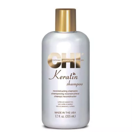 CHI Keratin, szampon rekonstruujący z keratyną, 355ml