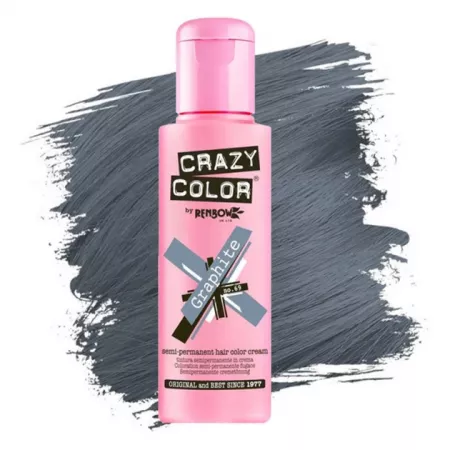 Crazy Color, toner odżywczy do włosów, Graphite – grafit, nr 69, 100ml