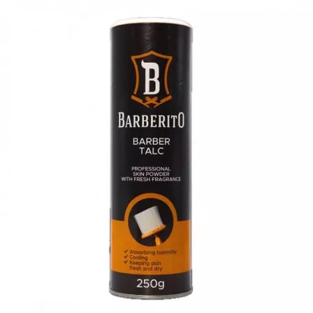 Barberito Talc, talk fryzjerski, 250g