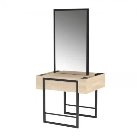 Konsoleta fryzjerska Panda Crudo, dwustronna, dwustanowiskowa