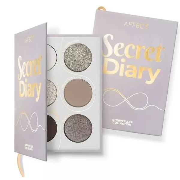 Affect Mini, paleta cieni do oczu, Secret Diary