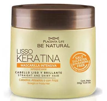 Placenta Life Lisso Keratina, maska do pielęgnacji po keratynowym prostowaniu, 350ml