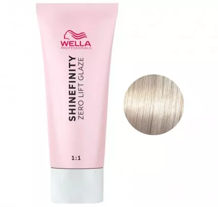 Wella Shinefinity Zero Lift Glaze, farba półtrwała do włosów, 09/02 matte, 60ml