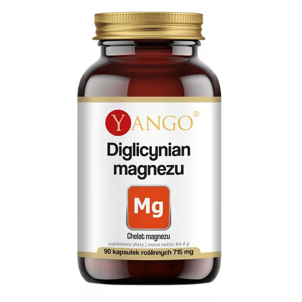 Yango Diglicynian magnezu suplement diety 90 kapsułek