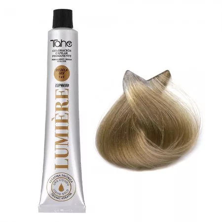 Tahe Lumiere Express, farba do włosów z keratyną i olejkiem arganowym, koloryzacja trwała, 9.23, 100ml