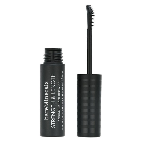 BareMinerals Strength & Length Serum-Infused Brow Gel żel do brwi z wzmacniającym serum Taupe 5ml