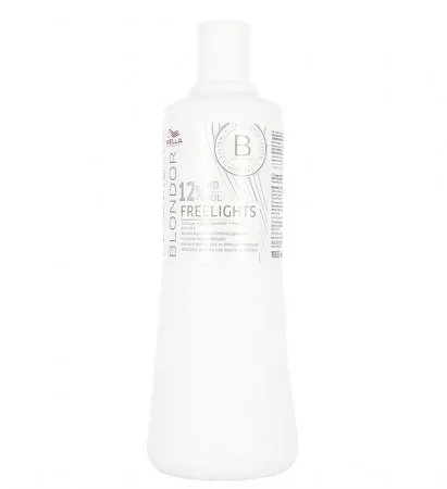 Wella Blondor Freelights, kremowa emulsja do pasemek, oksydant, 12%, 1000ml