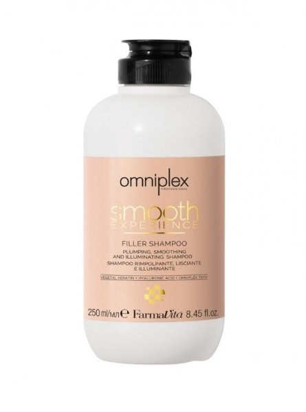 Farmavita Omniplex Smooth Experience Filler Shampoo, szampon odbudowujący, 250ml
